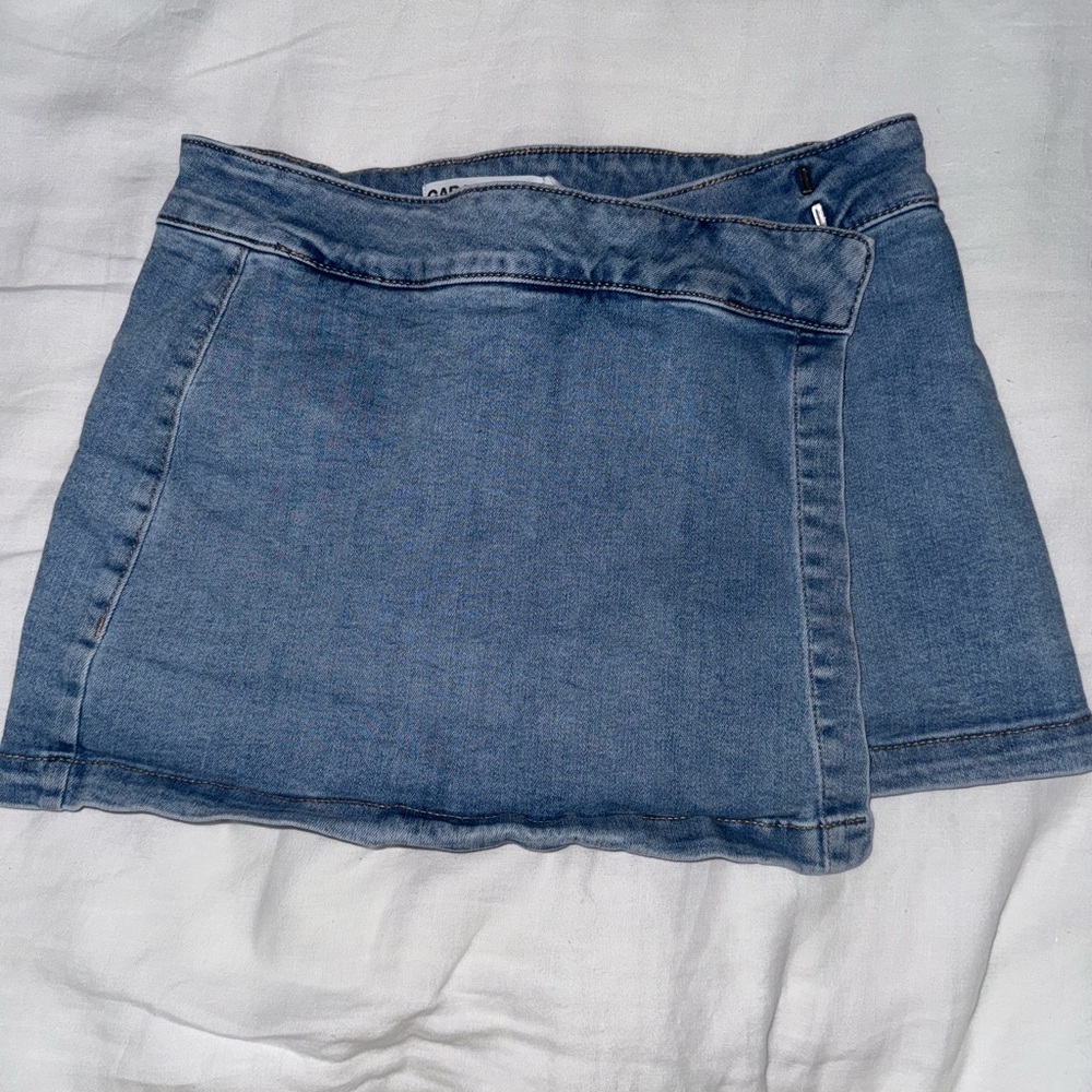 Garage Denim Skirt